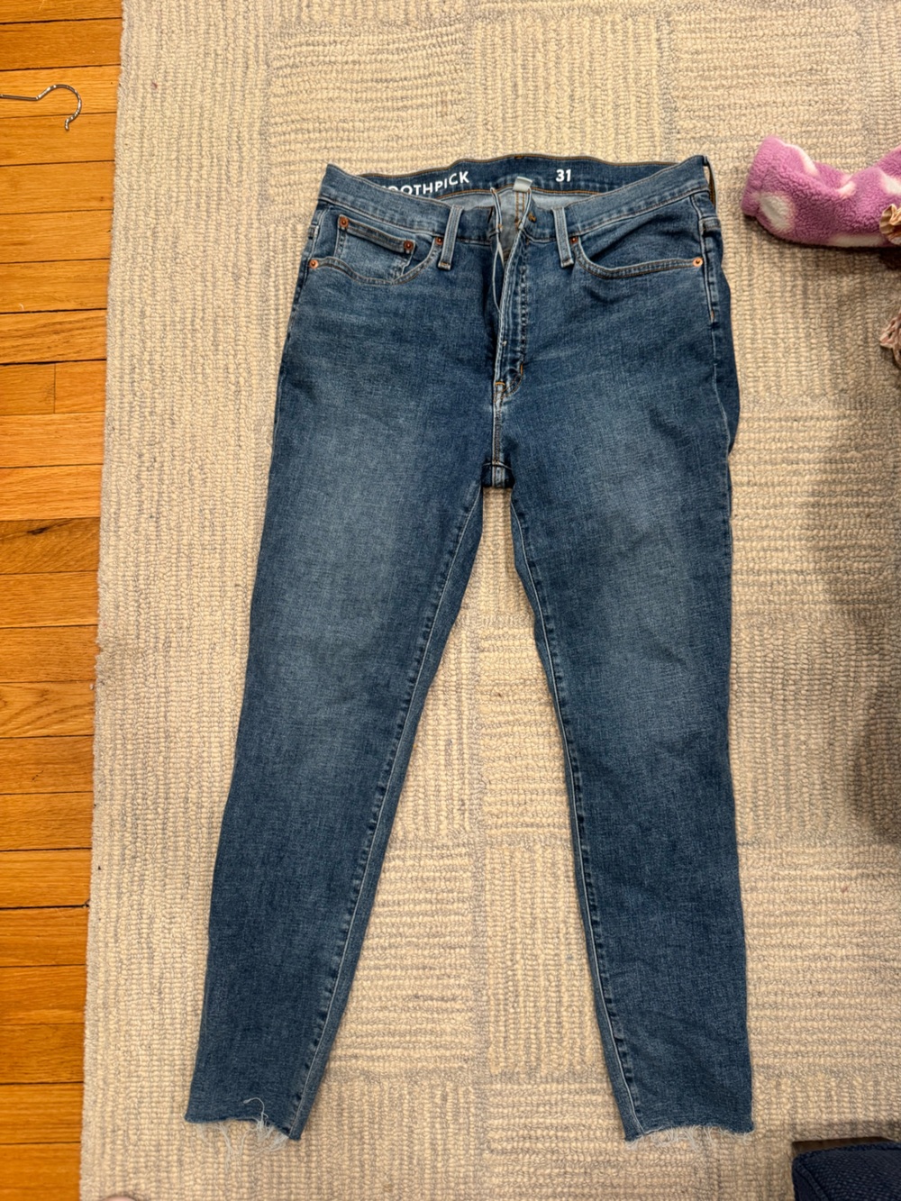 J. Crew Women's Skinny Jeans in Dark Blue Denim